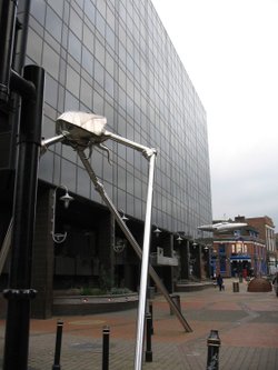 Sculpture of a Martian Walking Machine