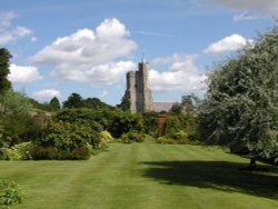 Goodnestone Hall Gardens. Kent.