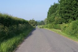 Long summer walk  home, along New road.Cutnall Green Wallpaper