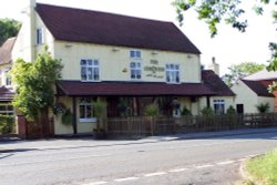 The Chequers at Cutnall Green, Worcestershire. Well known for Good Food and wine Wallpaper