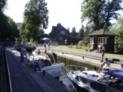 Caversham Lock...Reading