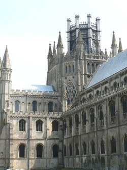 Octagon tower of Ely Cathedral, Ely, Cambridgeshire