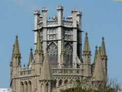 The Octagon tower of Ely Cathedral Wallpaper