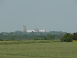 Ely Cathedral from a distance on my way home Wallpaper