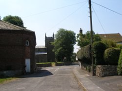 Normanby-by-Spital. Lincolnshire.
A view From Church Lane.