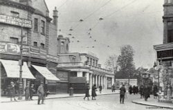 Cricklewood Lane 1920s Wallpaper