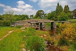 Postbridge, Dartmoor in Devon