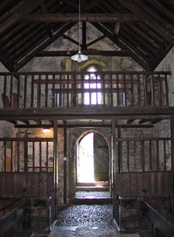 Caldey Island Old Priory in South Wales