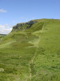 View from the coastal footpath between Swanage and Kimmeridge, Dorset