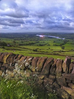 View of Tittersworth from the Roaches, Staffordshire