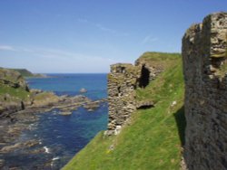 A picture of Findlater Castle
