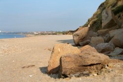 Beach at Hengistbury head