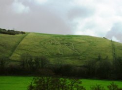 Cerne Abbas Giant - Cerne Abbas, Dorset Wallpaper