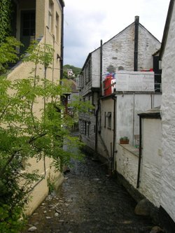 Polperro, Cornwall.  June 2006