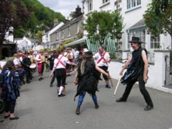 Polperro, Cornwall. June 2006 Wallpaper
