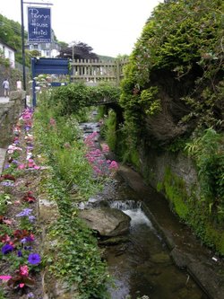 Polperro, Cornwall.  June 2006