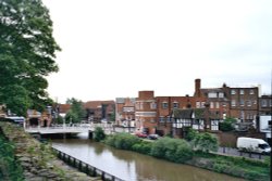 Tonbridge - view from Castle Wallpaper