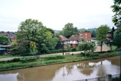 Tonbridge - view from Castle Wallpaper