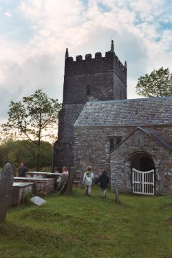 The old church, Parracombe, Devon