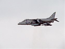 Harrier jump jet, Blackpool veterans week 2006