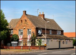 The Grey Horse pub, one of three pubs in the village of Collingham, Nottinghamshire. Wallpaper