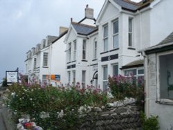 A picture of Bosayne Guest House, a lovely place to stay, Tintagel, Cornwall. Wallpaper