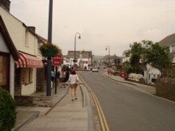 The Main St, Tintagel, Cornwall.