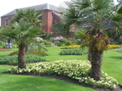 Calke Abbey, Derbyshire. The Walled Garden Wallpaper