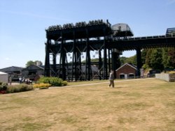 The Anderton Boat Lift in Cheshire