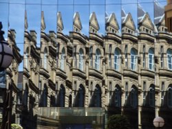 Reflections in Leeds, West Yorkshire Wallpaper