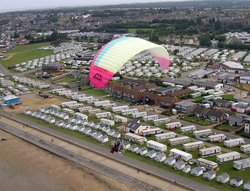 Hunstanton, Norfolk. From the air Aug 2004 Wallpaper