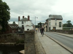 Wye Bridge, Hereford, Herefordshire Wallpaper