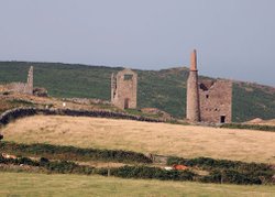 Botallack Tin Mines in Cornwall