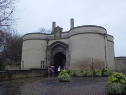 The entrance at Nottingham Castle