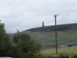 Jubilee Tower in Darwen,  as seen from Tockholes, Lancashire. Wallpaper