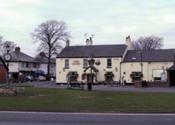 Wrea Green, Lancashire. The Grapes Public House in Wrea Green. Wallpaper