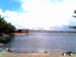 Pine Lake Resort, Lancashire.
You can see how lovely this is...