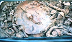 The Battle of Britain Memorial, along the Victoria Embankment in London. Wallpaper