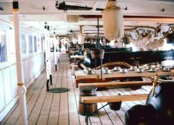 Gundeck HMS Warrior Wallpaper