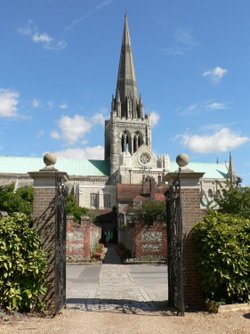 Another view of Chichester Cathedral