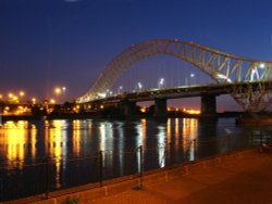 Widnes Runcorn bridge. Wallpaper