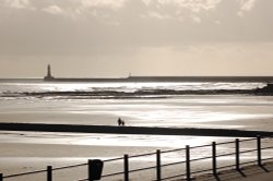 The beach at Seaburn, Tyne & Wear