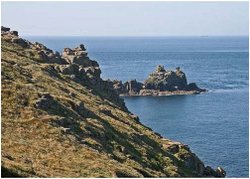 Land's End in Cornwall Wallpaper