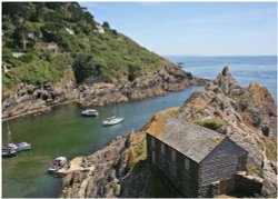 Polperro in Cornwall Wallpaper