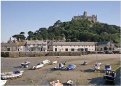 St Michaels Mount in Cornwall Wallpaper