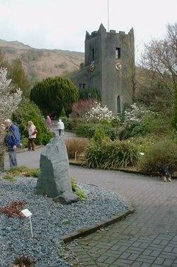 church at Grasmere in the lake district