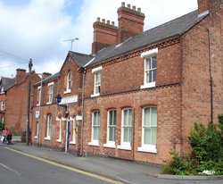 Police Station, Ashby de la Zouch, Leicestershire. Wallpaper