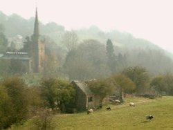 The village of Bonsall in Derbyshire