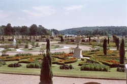 Trentham Gardens, Summer 2006.  Following the extensive restoration of the Italian Gardens Wallpaper
