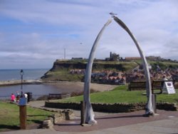 Whitby Whale Bones, August 2006 Wallpaper
